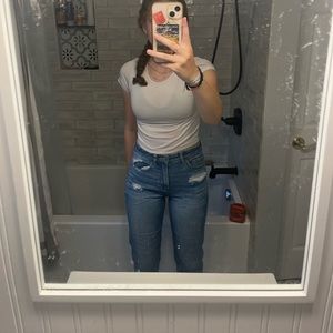 AMERICAN EAGLE STRAIGHT JEANS SIZE 0 REGULAR